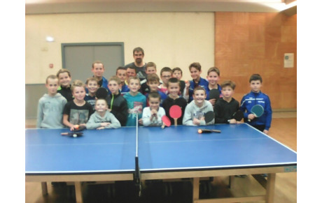 ZOOM SUR L'ECOLE DE TENNIS DE TABLE 